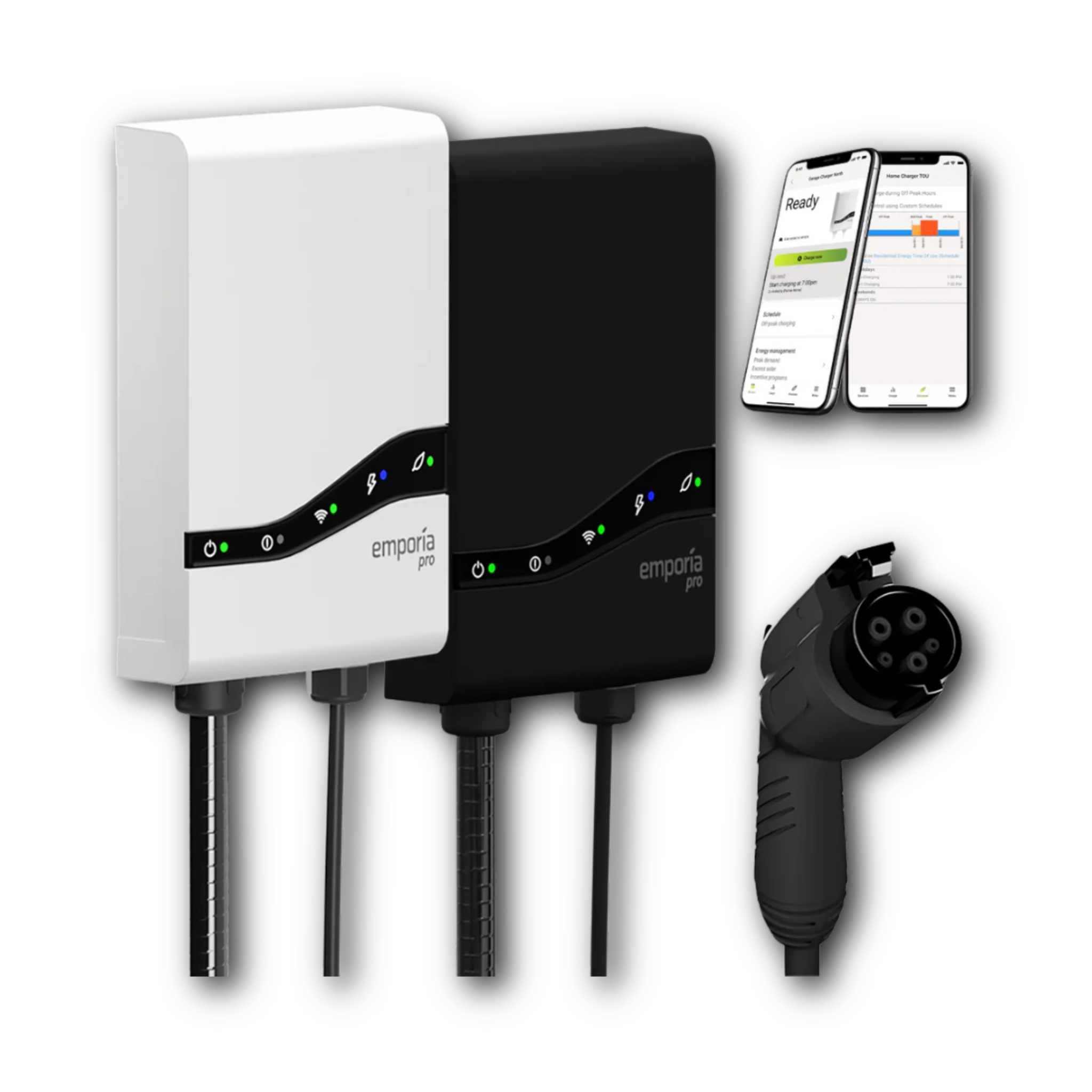 Emporia Pro Level 2 EV Charger  Smart EV Charger with PowerSmart Load