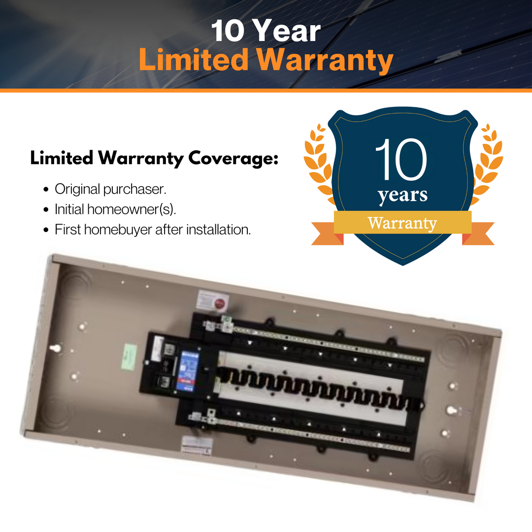 Eaton BR Main Lug Loadcentre RCBRPL240 – CH Technology | Plug-on Neutral | 200A MLO | 40-Circuit | NEMA 3R Rain-Tight Enclosure | UL & CSA Certified