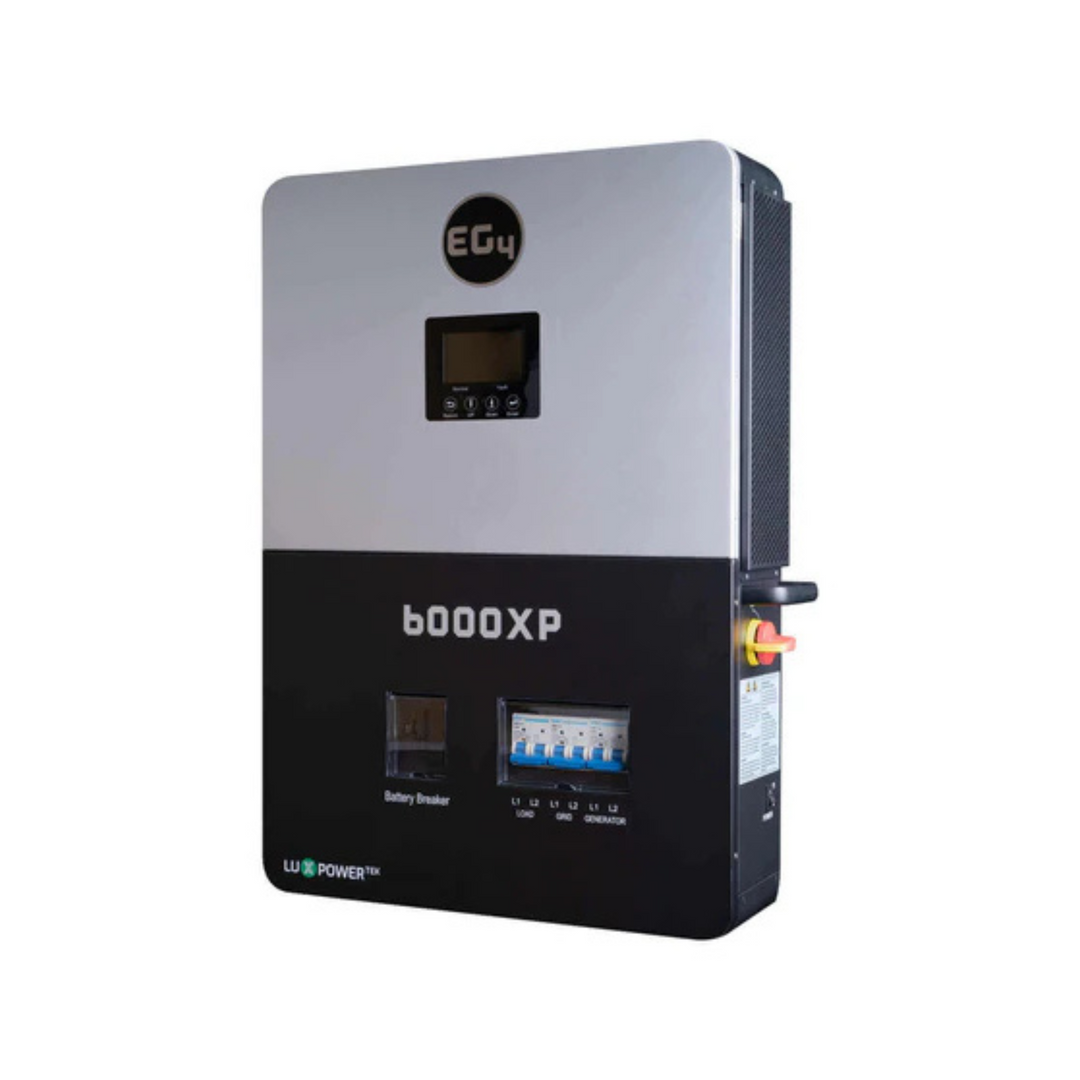 EG4 6000XP Off-Grid Inverter | 8000W PV Input | 6000W Output | SNA 6k Split Phase | UL & CSA Approved | 6000XP