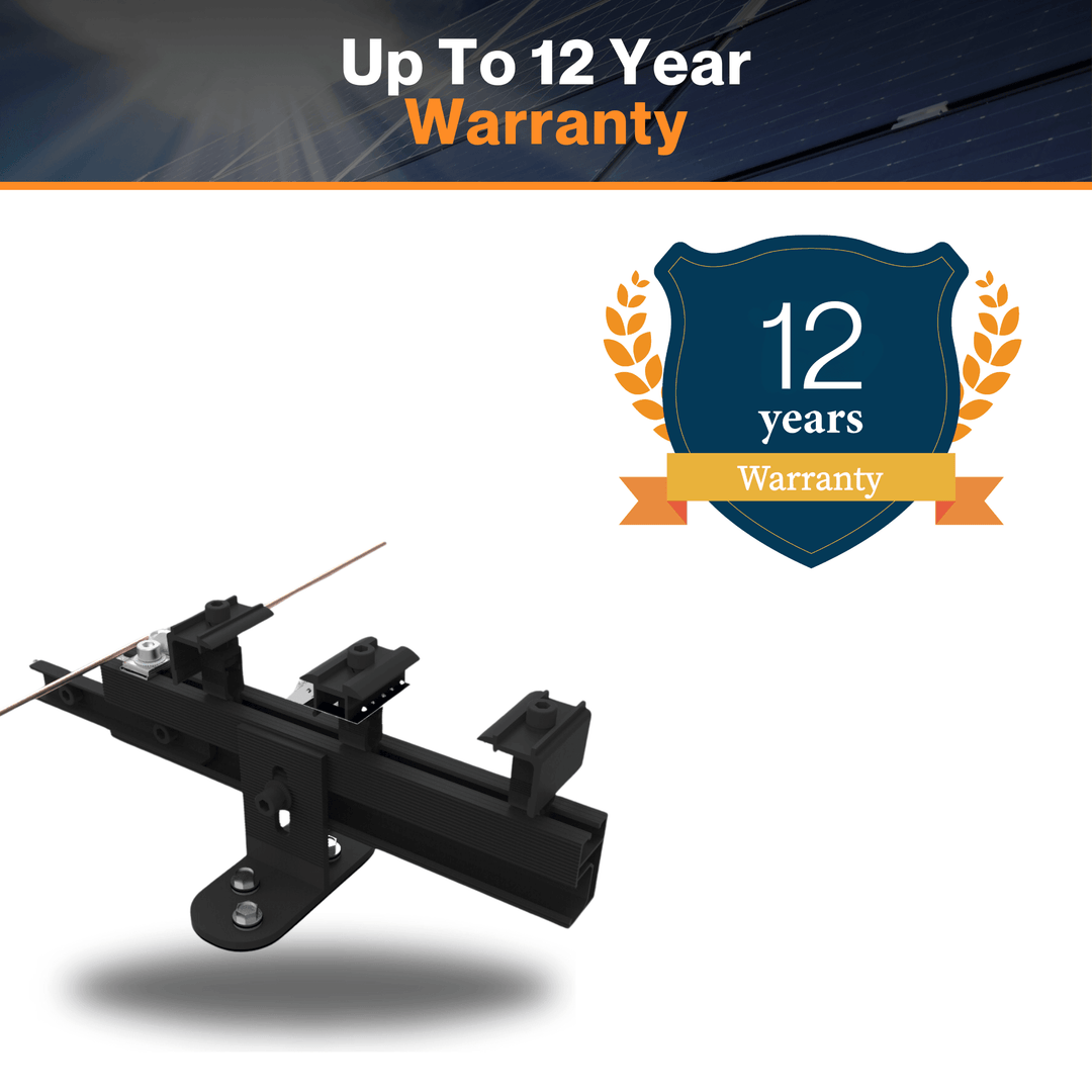 Maple Leaf Solar mounting Rail| Solar racking system| 7'8" - Lightweight & Durable | Aluminum 6005-T5 Material | AS, NZS 1170 Certified