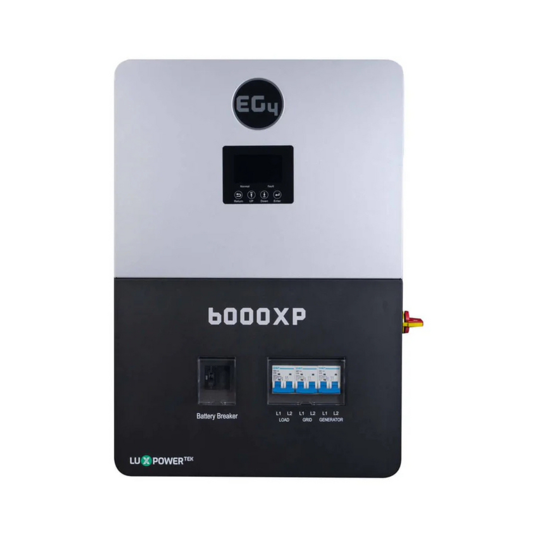 EG4 6000XP Off-Grid Inverter | 8000W PV Input | 6000W Output | SNA 6k Split Phase | UL & CSA Approved | 6000XP