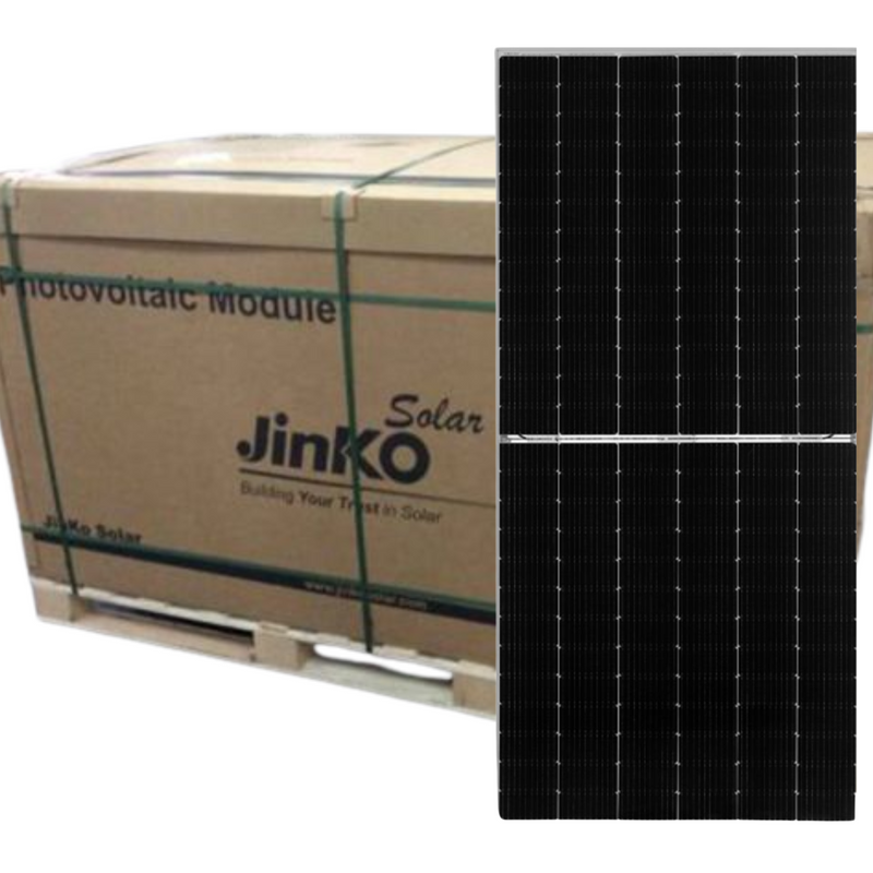 JINKO 460w Bi-facial Solar Panels - JKM45M-7RL3-TV | PALLET OF 27