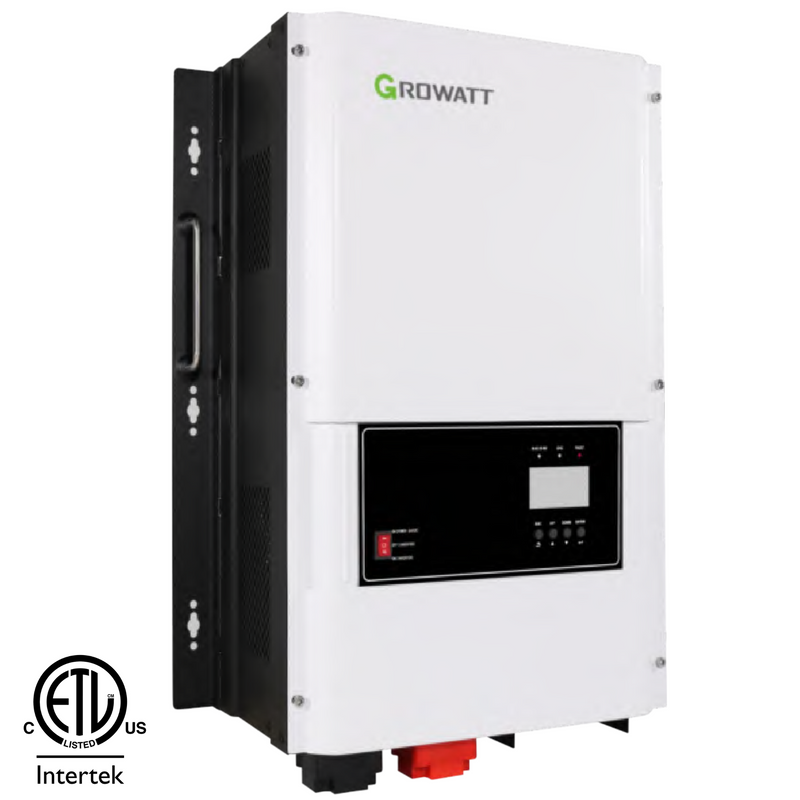 Growatt SPF 12000T DVM-US MPV | Solar & Off-Grid Storage Inverters | 120/240VAC Split-Phase Out Of The Box| Not Stackable