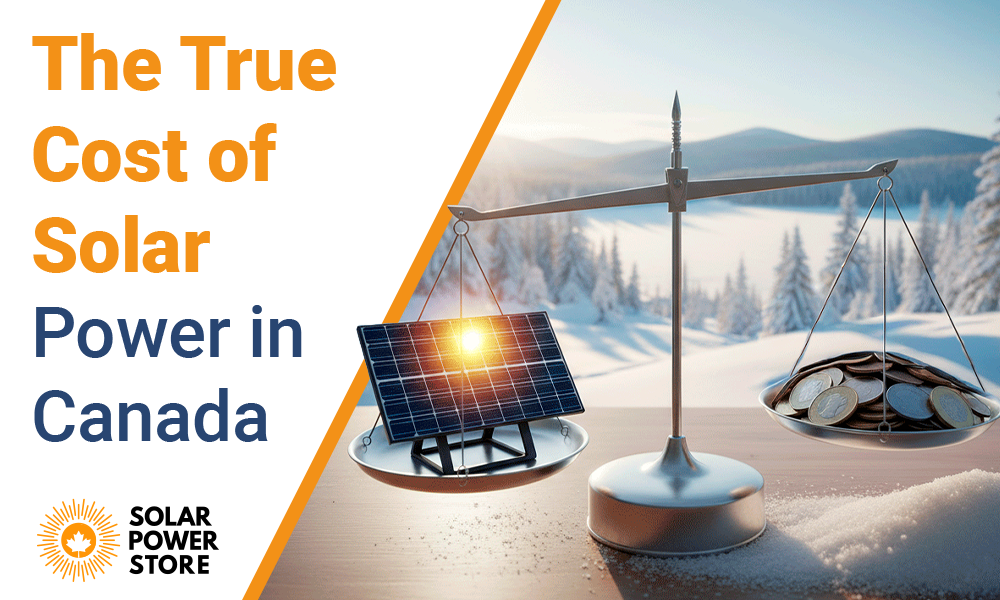 The True Cost of Solar Power in Canada | Solar Power Store