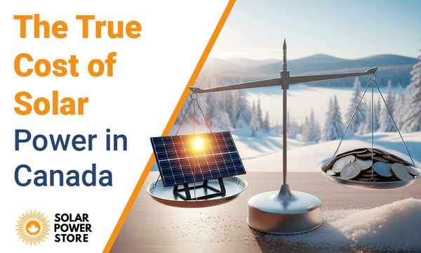 The True Cost of Solar Power in Canada | Solar Power Store
