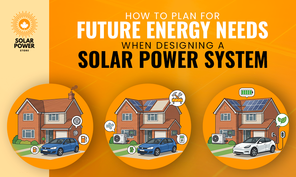 How to Plan for Future Energy Needs When Designing a Solar Power System