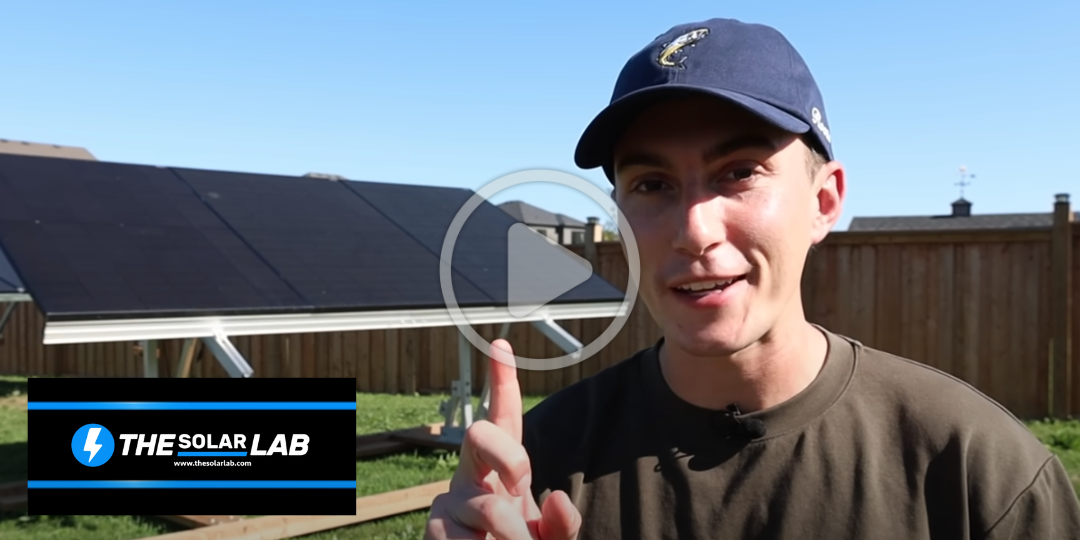 Best Solar Ground Mount - The Maple Leaf Goose Mount!