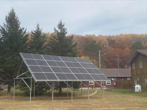 Solar Project: 8.8kw Grid-Tied Setup in Barry's Bay, Ontario