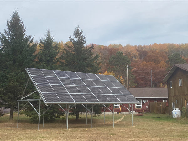 Solar Project: 8.8kw Grid-Tied | Barry's Bay, ON