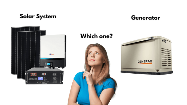 The Difference Between Generator vs. Solar Backup Power