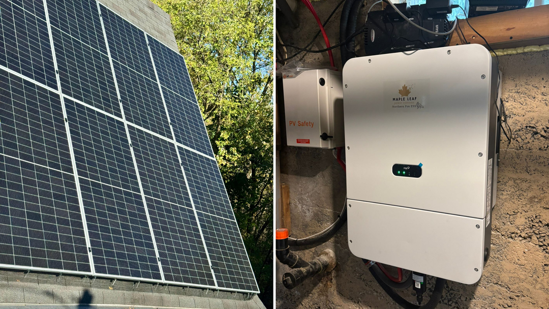 Solar Project: Sonja K.’s Roof-Mounted Hybrid Installation in Gatineau, QC