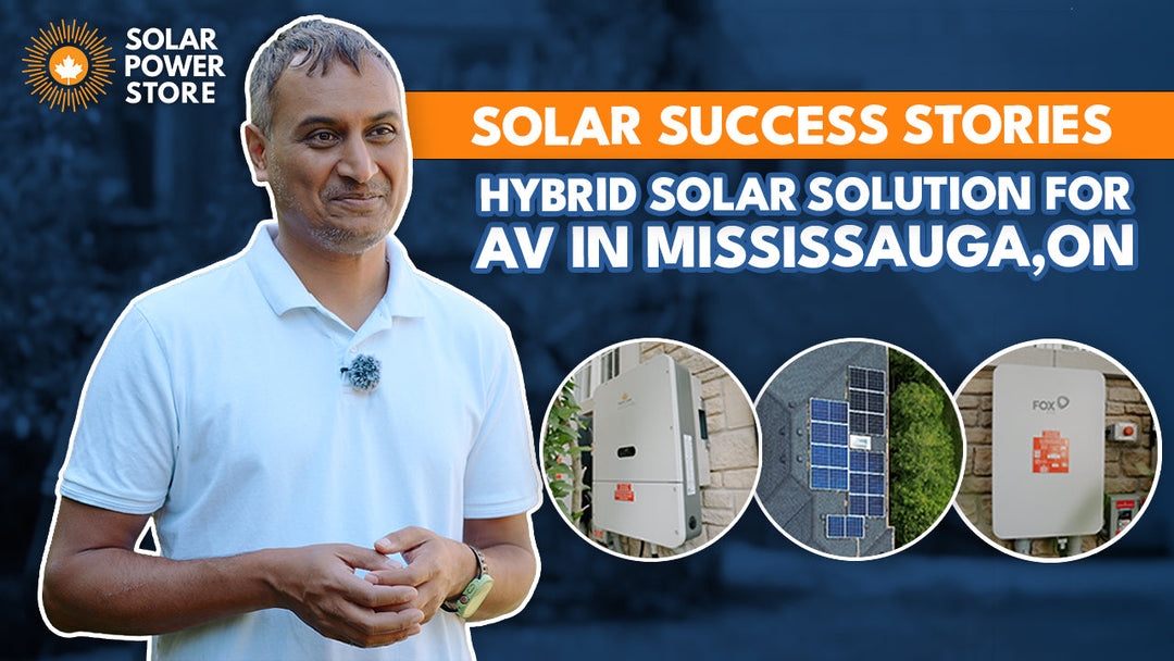 Solar Power Success: Hybrid Solar Power Solution for Av U. in Mississauga, ON
