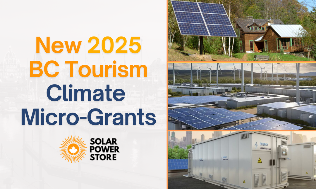 New 2025 Solar Power Incentives for BC-Based Tourism Businesses