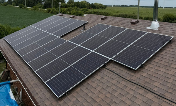 Solar Project: Ron N's 18-Panel Grid-Tied Project in Harrow, Ontario