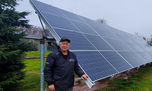 Solar Project: Ron's 31-Panel 13.5kW Grid-Tied Setup in Central Bedeque, PEI
