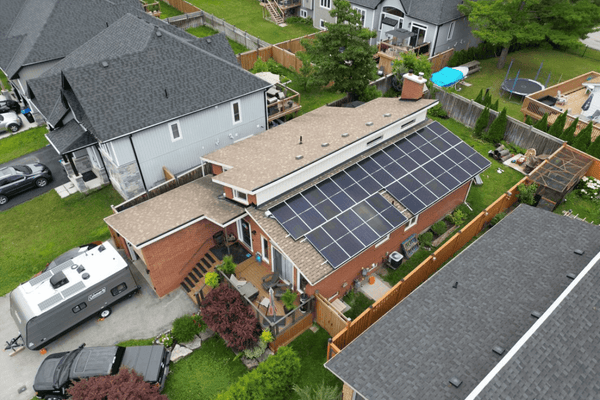 Solar Project: Jerome's 9.3kW Hybrid Setup in Wasaga Beach, Ontario