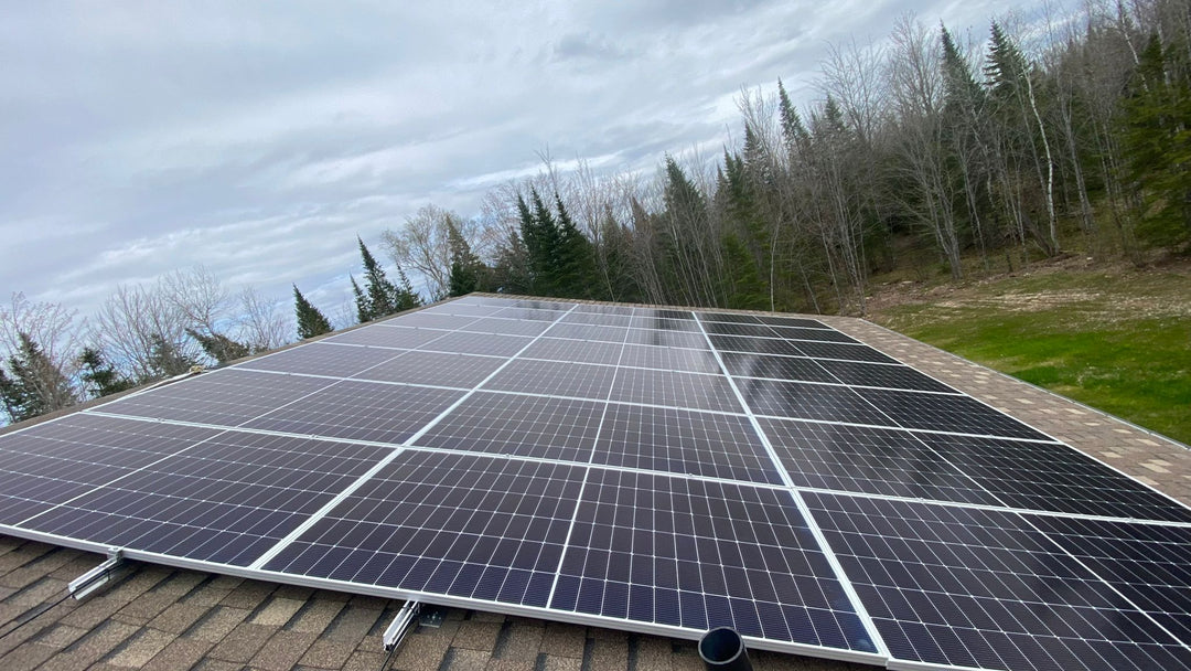 Solar Project: Shaun L.’s Grid-Tied Solar Power Installation in New Brunswick