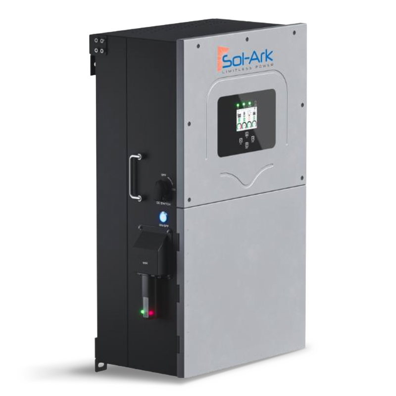 Sol-Ark 18K-2P Premium Hybrid Inverter (Limitless 18K-2P-LV)  Whole-Home Backup | 18 kW Continuous / 36 kW Surge | 48 V Battery | 10-Year Warranty