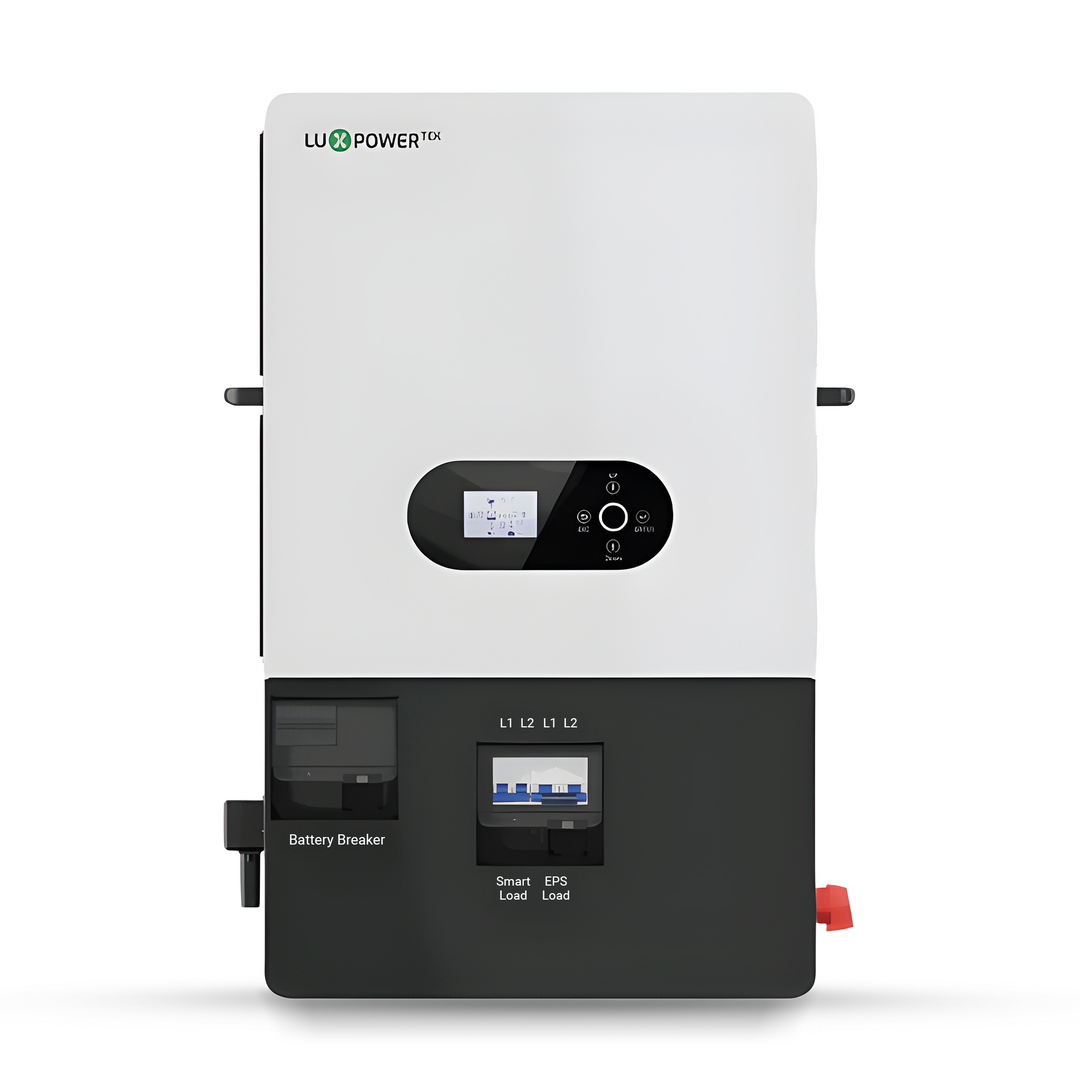 Luxpower SNA-US-12K Kit – 550W+ Tier-1 Class Bifacial Solar Panel | 48V 14.34kWh Moose Battery | Solar Power Kits for Home, Cabin & Off-Grid