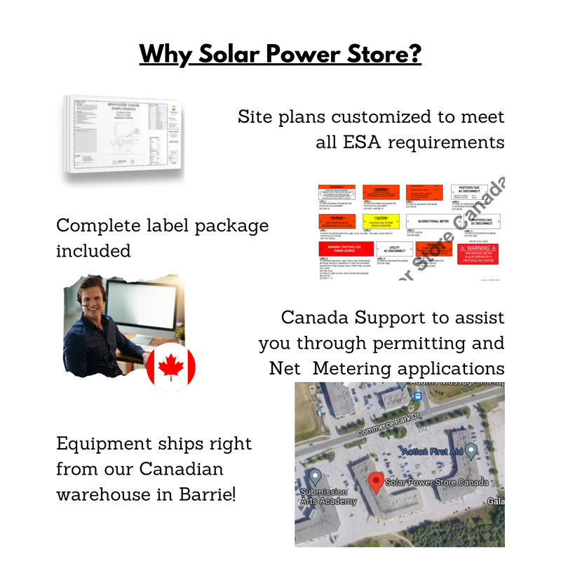 Growatt 10kw Grid Tied Kit - All-Black Or Bi-facial Solar Panels |  String Inverter 10kw | Optional Back Up Battery | Roof Or Ground Mount Options