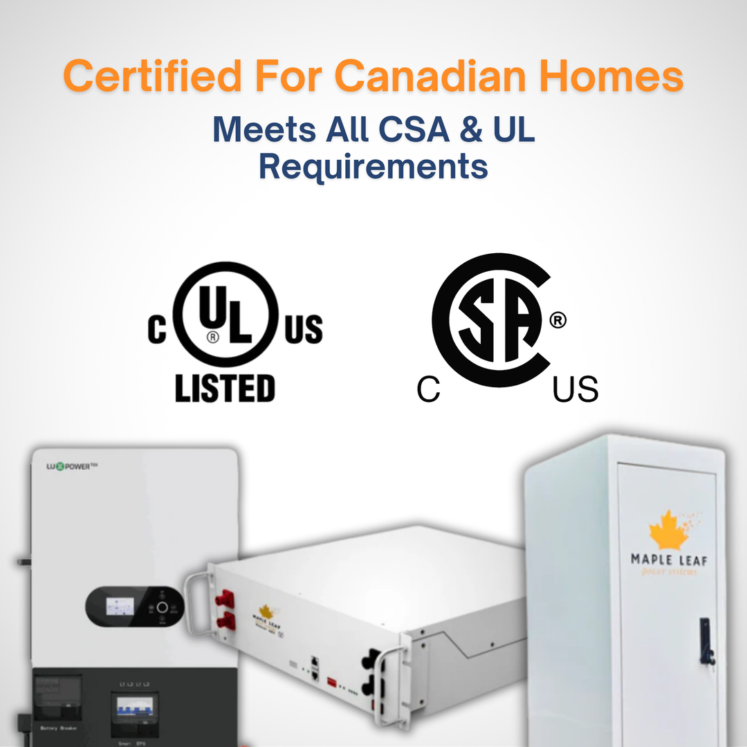 Maple Leaf ESS Backup Kits | Luxpower SNA 12K Inverter | Moose & Beaver Battery Options | Off-Grid and Hybrid Ready