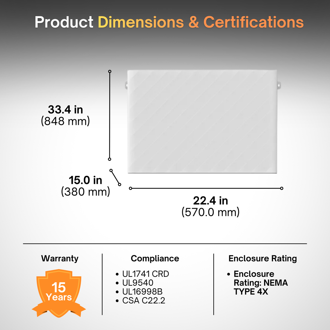 Maple Leaf Northern Fox AIO FLEX Hybrid Solar Inverter & Modular Battery Kits | 9.6kW or 11.4kW Inverter | 8kW to 28kW Expandable Energy Storage System | Optional Fox ESS Hub G2 Smart Energy Management