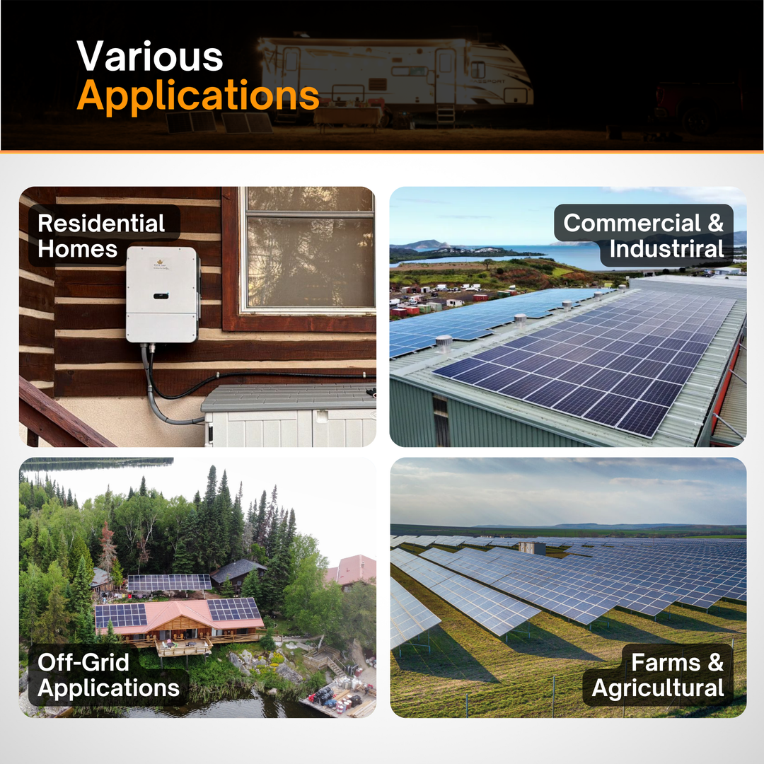 Maple Leaf Northern Fox FLEX Hybrid Solar Inverter & Modular Battery Kits | 9.6kW or 11.4kW Inverter | 8kW to 28kW Expandable Energy Storage System | Optional Fox ESS Hub G2 Smart Energy Management