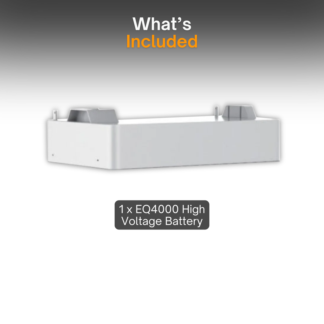 Fox EQ4000 (Flex Version) – 4kWh High Voltage Lithium Battery | For Fox AIO (All-in-One) System | Residential & Commercial Solar Applications