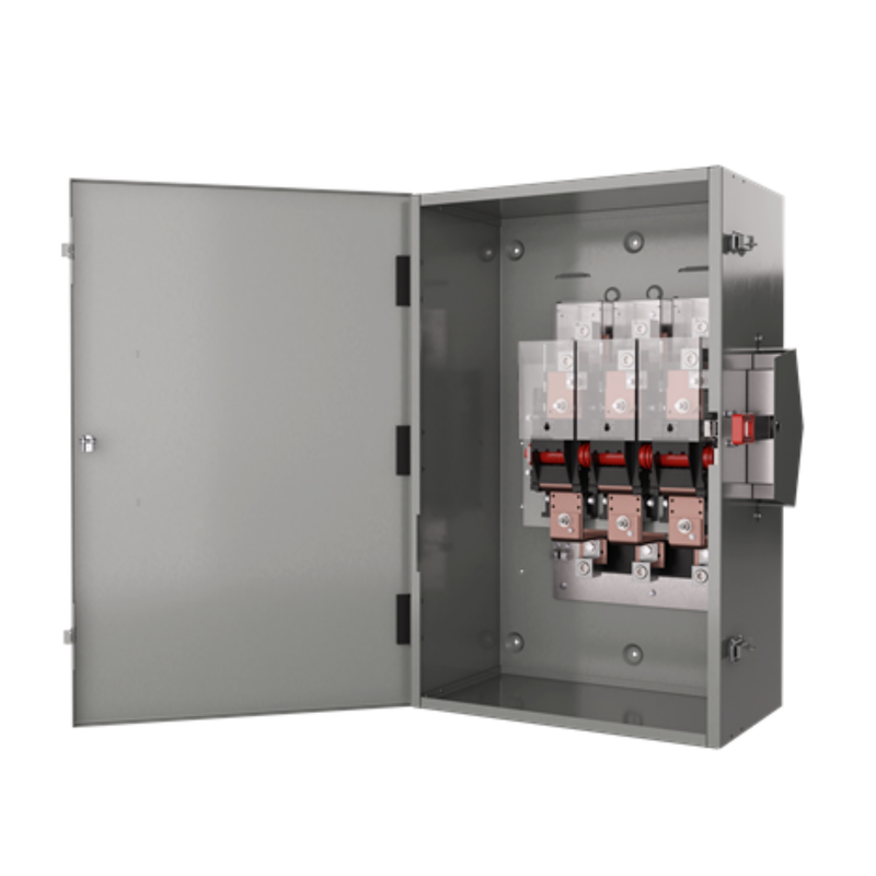 General Electric 200A 2P Double Throw Safety Transfer Switch - TC10324R | 120/240 Volt | Non-Fusible Design | NEMA 3R Enclosure | cUL & UL Approved