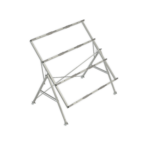 Kinetic Season Adjustable Solar Ground Mount 3.0 | All-Season Solar Racking