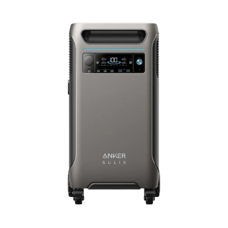 Anker SOLIX F3800 Portable Power Station – 3,840Wh, 6,000W LiFePO4 Battery Backup Generator | Solar-Compatible, 120V/240V Split-Phase Inverter, Expandable for Whole Home Backup, Off-Grid & RV Power