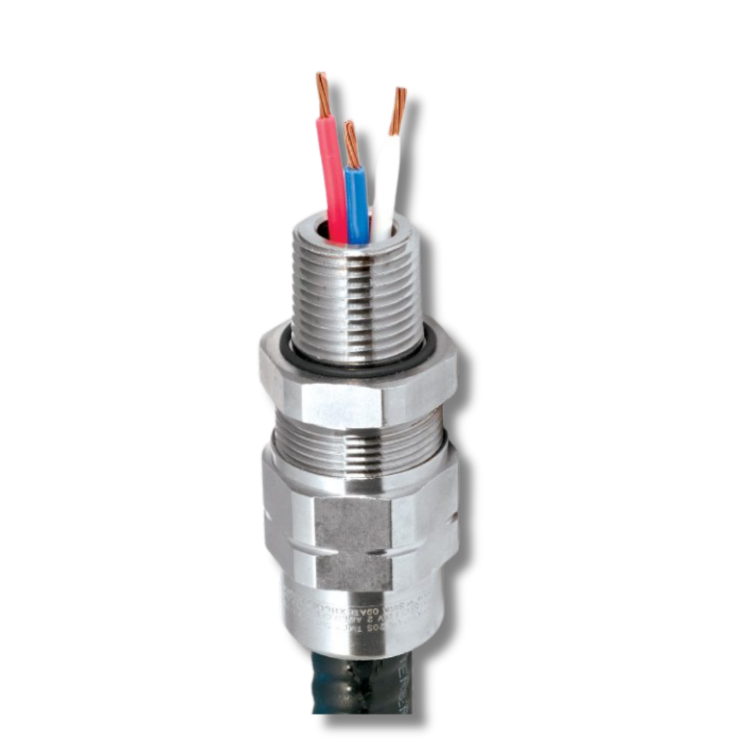 TMC2 Teck Aluminium Cable Fittings Cable Gland | Class II, Div 1 & 2 | MC, MC-HL, Teck Armoured | IECEx, ATEX, cCSAus Approved