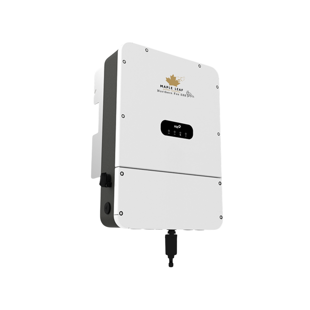 Maple Leaf Northern Fox H1&AC1 Split-Phase Hybrid Inverter | 11.4kW Max Output | 27.8kWh Battery Expansion | UL & IEEE Certified | Off-Grid & Grid-Tied | Type 4X Outdoor Rated