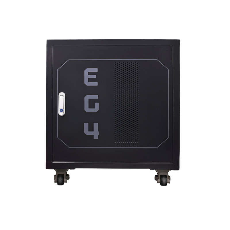 EG4 Enclosed Battery Rack – 3 Slot & 6 Slot | Durable Cabinet | Mobile-Ready | Effortless Installation | W/ Cable Management | Adaptable Slot