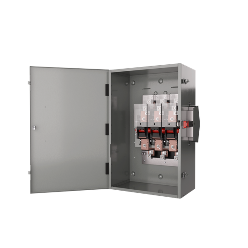 General Electric 100A 2P Double Throw Safety Transfer Switch - TC10323R | 120/240 Volt | Non-Fusible Design | NEMA 3R Enclosure | cUL & UL Approved