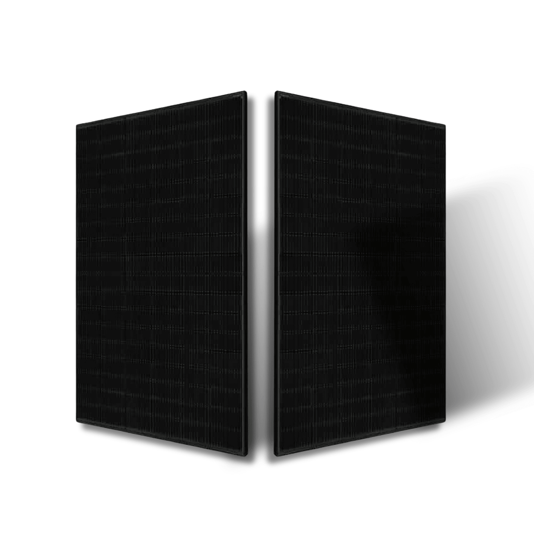 JA Solar 405W Monofacial Solar Panel - W/ 108 Split Cell | Deep Blue 3.0 Light | Half Cell Black Module | IP68 MC4 Connectors