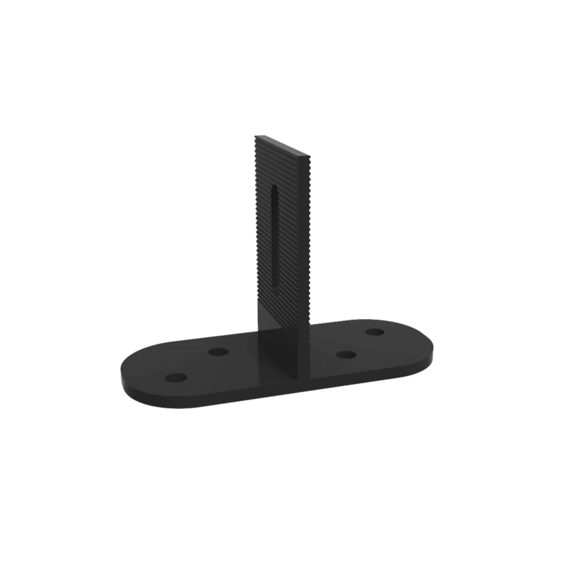 Maple Leaf Black T-Foot With Butyl Seal