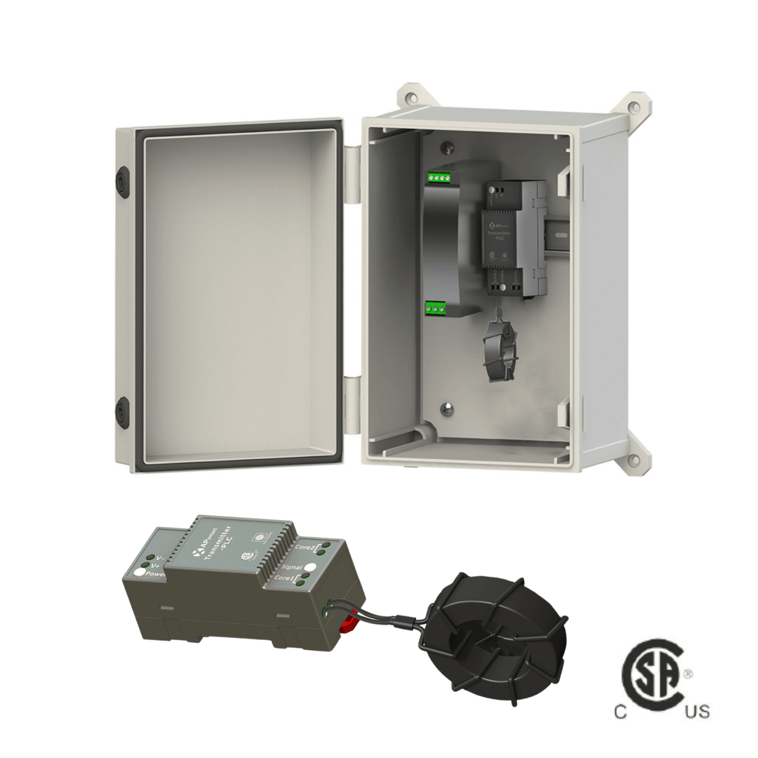 AP Smart Single Core Transmitter - PLC | Outdoor Kit IP65 | 85-264VAC Power Supply