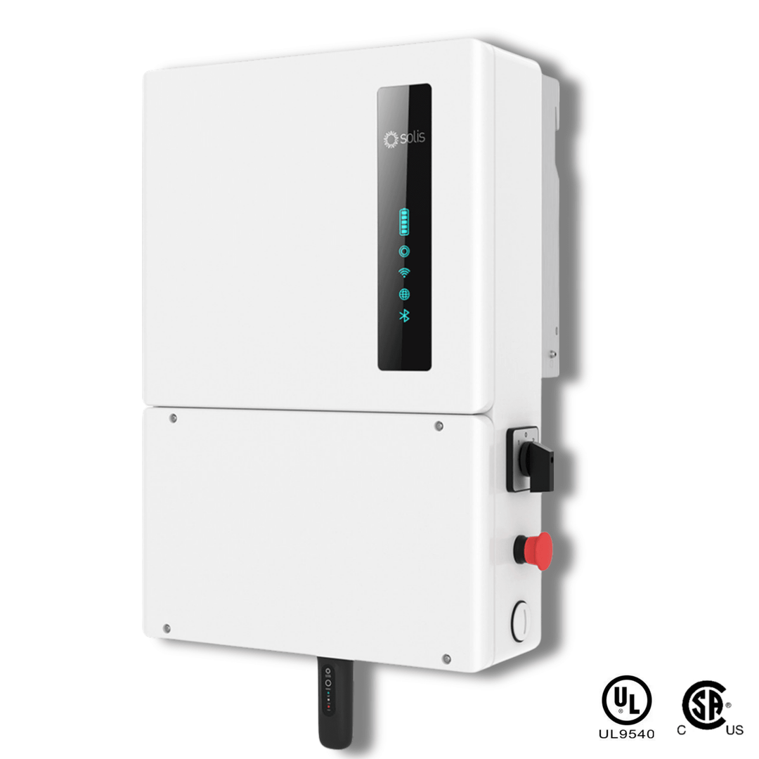 Solis (S6-EH1P11.4K-H-US-APST) 11.4kW 600Vdc 240Vac - Residential Hybrid Storage Inverter | W/ 97.6% Efficiency| UL 9540 Certified (Copy)