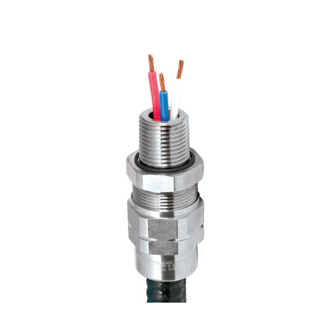 TMC2 Teck Aluminium Cable Fittings Cable Gland | Class II, Div 1 & 2 | MC, MC-HL, Teck Armoured | IECEx, ATEX, cCSAus Approved