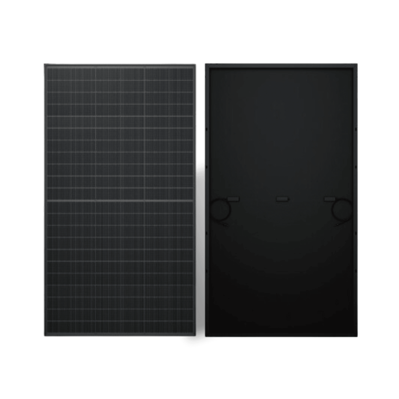 Maple Leaf 520W Monofacial Panel - N-type TOPCon Full Black Solar Module | 10-30% Additional Energy | Aluminum Frame | IP68 Rated | Mc4 Connectors