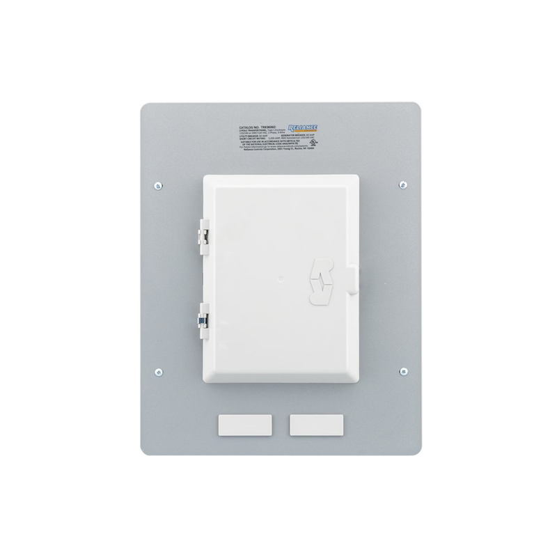 Reliance Controls TRK Series Manual Transfer Panel – 12/20 Circuit Indoor Metal Transfer Switch for Generator Backup Power | TRK0606D (60A/60A) & TRK1006D (100A/60A)