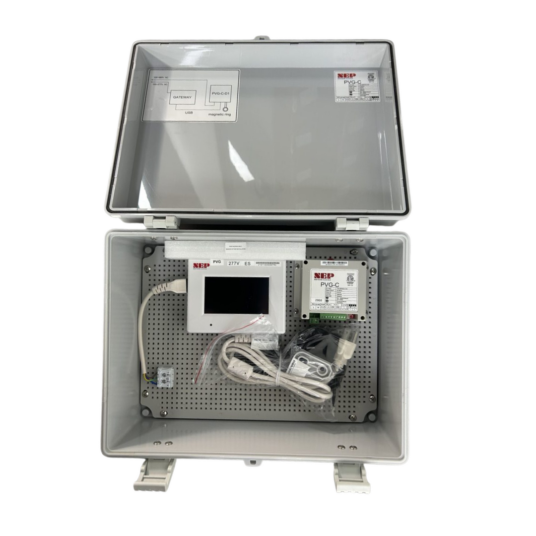NEP PVG-O Rapid Shutdown Kit | Solar Rapid Shutdown Enclosure, IP65 Rated, Transmitter