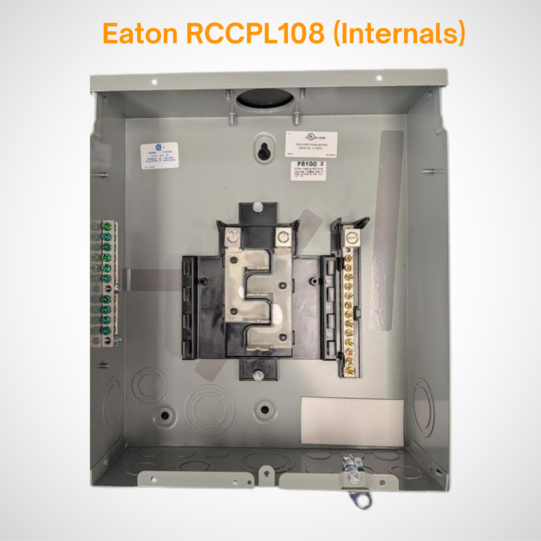 Eaton Single Phase Main Lug Load Center- Non-Combination 125 A, 1 PH, 120/240 VAC | CPL Plug-in | NEMA 3R Rated Enclosure | UL & CSA Listed