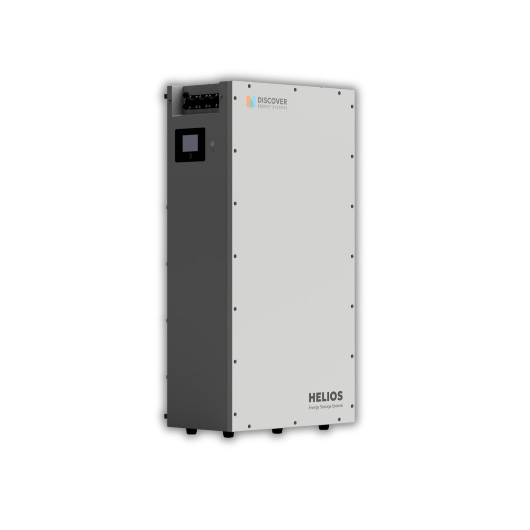 HELIOS ESS 16kWh LiFePO4 Off-Grid Lithium Battery for Cabins, Campers, RVs & Marine | 48V IP65 Outdoor Energy Storage System | Whole Home Backup, Emergency Power, Microgrid & Hybrid Inverter Use | Scalable Residential & Commercial Solar Battery Solution