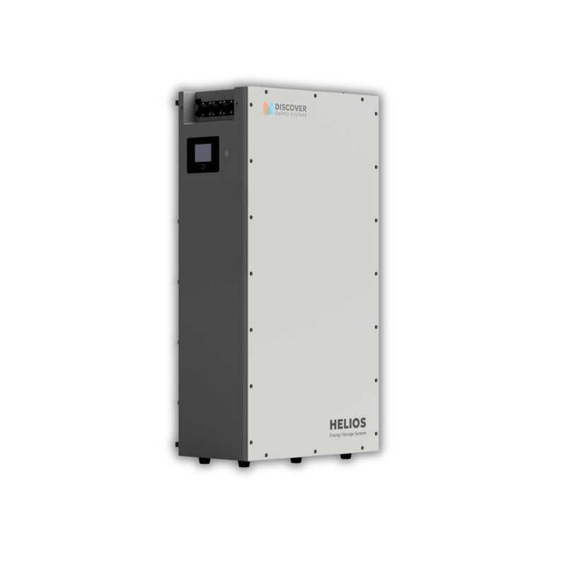 HELIOS ESS 16kWh LiFePO4 Off-Grid Lithium Battery for Cabins, Campers, RVs & Marine | 48V IP65 Outdoor Energy Storage System | Whole Home Backup, Emergency Power, Microgrid & Hybrid Inverter Use | Scalable Residential & Commercial Solar Battery Solution