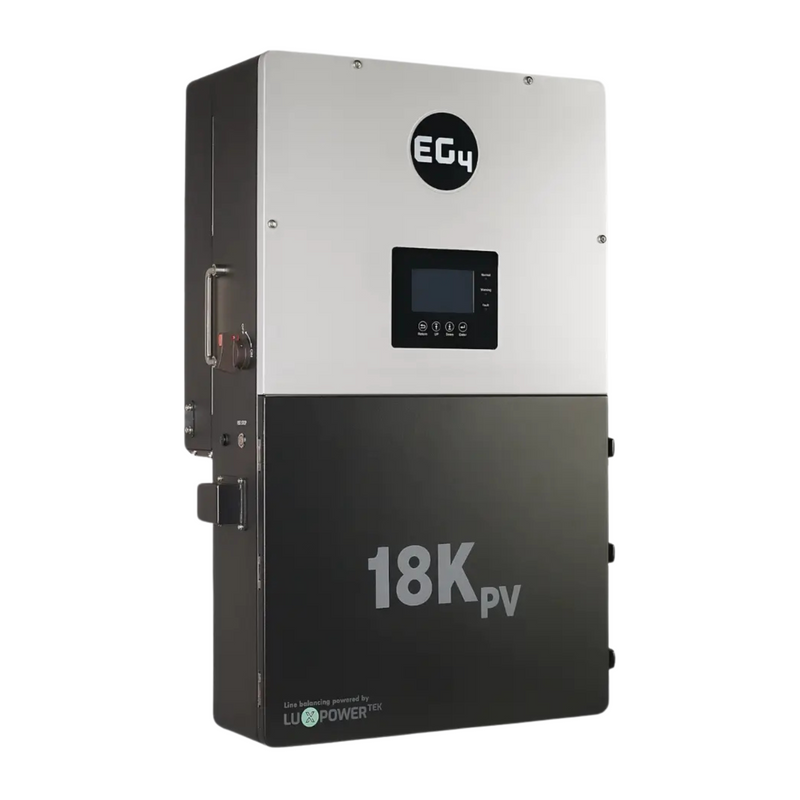 EG4® 18KPV Hybrid Inverter - 48V Split Phase 120/240VAC | Pure Sine Wave | 18kW PV Input / 21kW Max | 12kW Output | CSA, UL1741, ETL & cETL Certified