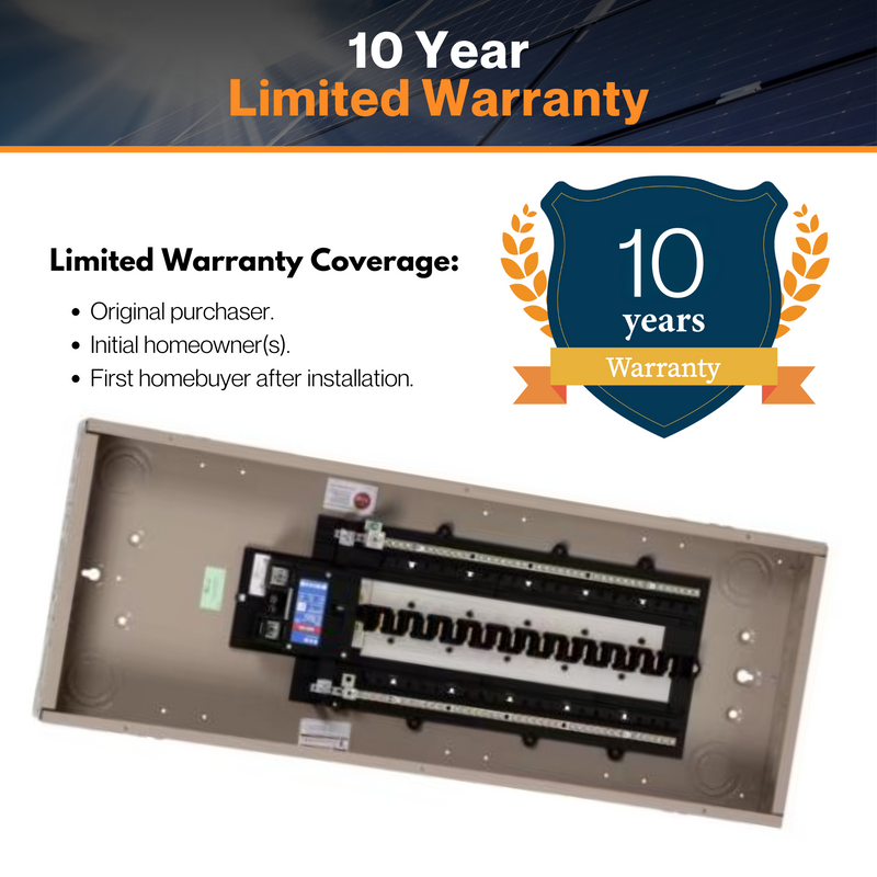 Eaton BR Main Lug Loadcentre RCBRPL240 – CH Technology | Plug-on Neutral | 200A MLO | 40-Circuit | NEMA 3R Rain-Tight Enclosure | UL & CSA Certified