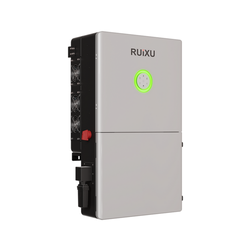 RUiXU RX-12K 12kW Split Phase Hybrid Inverter | UL1741 Certified | 120/240V & 120/208V | Whole Home Backup | Off-Grid & Grid-Tie Compatible | 4 MPPT | IP65 | Generator Ready