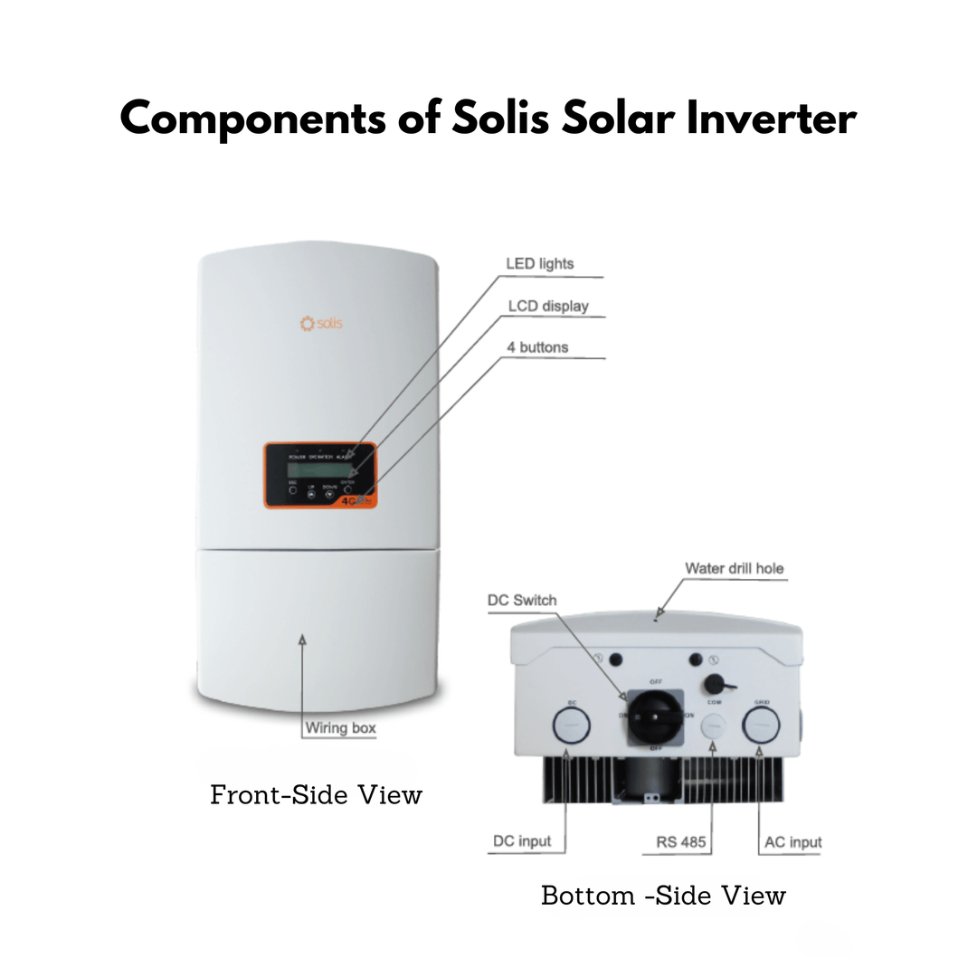 Solis (1P10K-4G-US-APST) 10kW 600Vdc Grid-tied - Single Phase String | 4 MPPTs | US Version | APSC Transmitter | CA Rule 21 & UL 1741 SB Certification